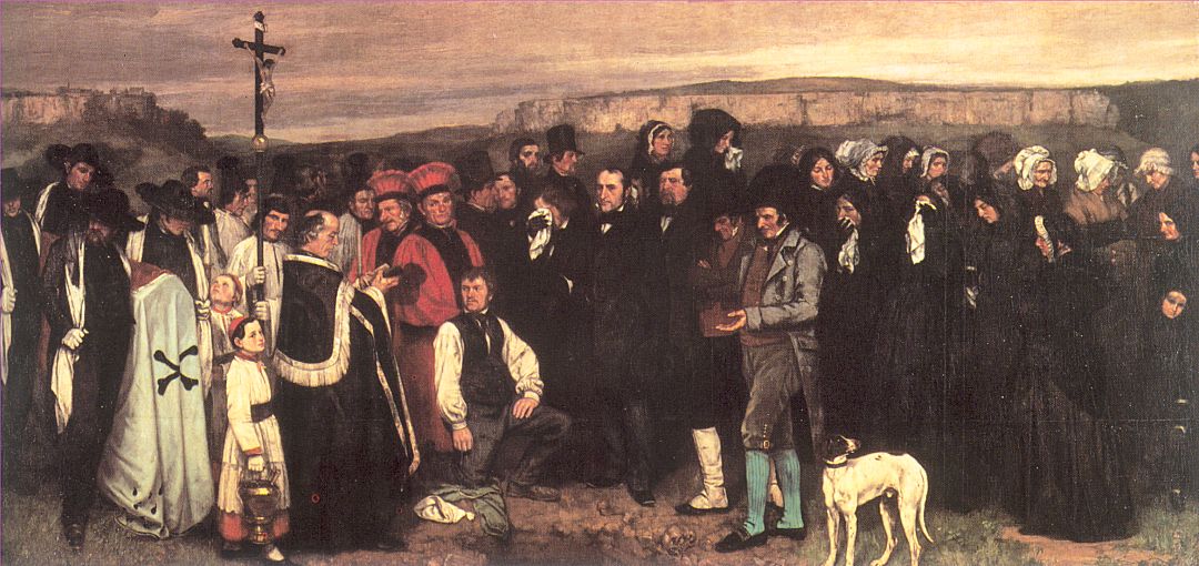 Courbet, Gustave A Burial at Ornans